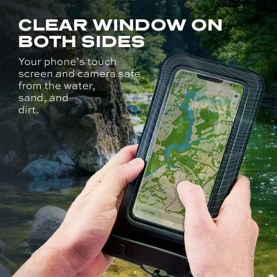 Cover Floating Waterproof Phone Pouch Statik Marcase - Black
